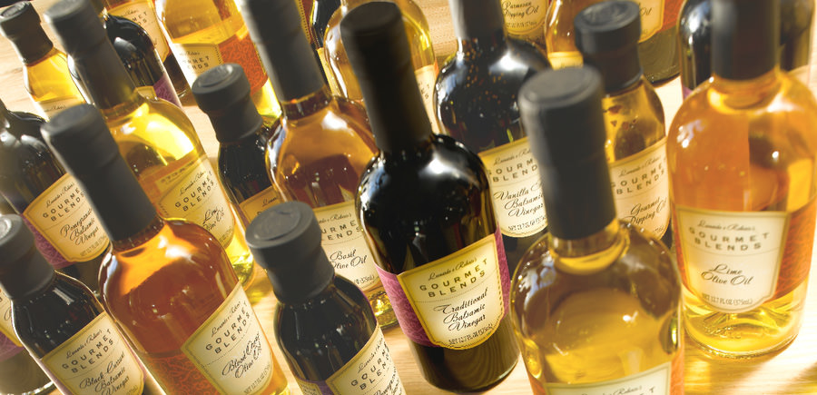 Gourmet Blends Balsamic Vinegar and Gourmet Olive Oils